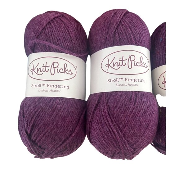 Mixed Lot 14 Skeins Knit Picks Yarn Stroll Fingering Essential Tweed Multicolors - Picture 2 of 16